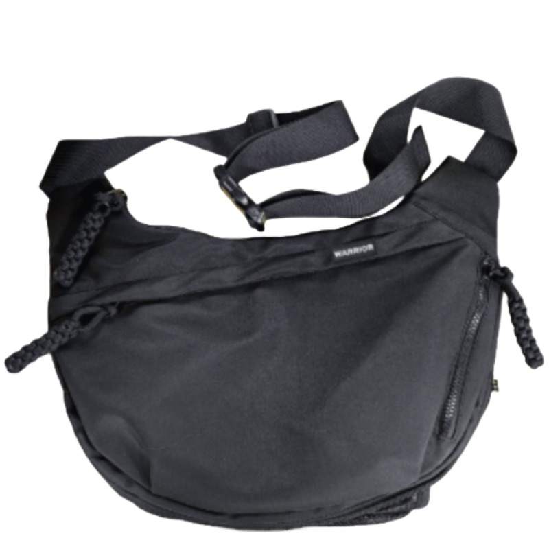 Warrior Oxford Crossbody Bags Regular Unisex Black
