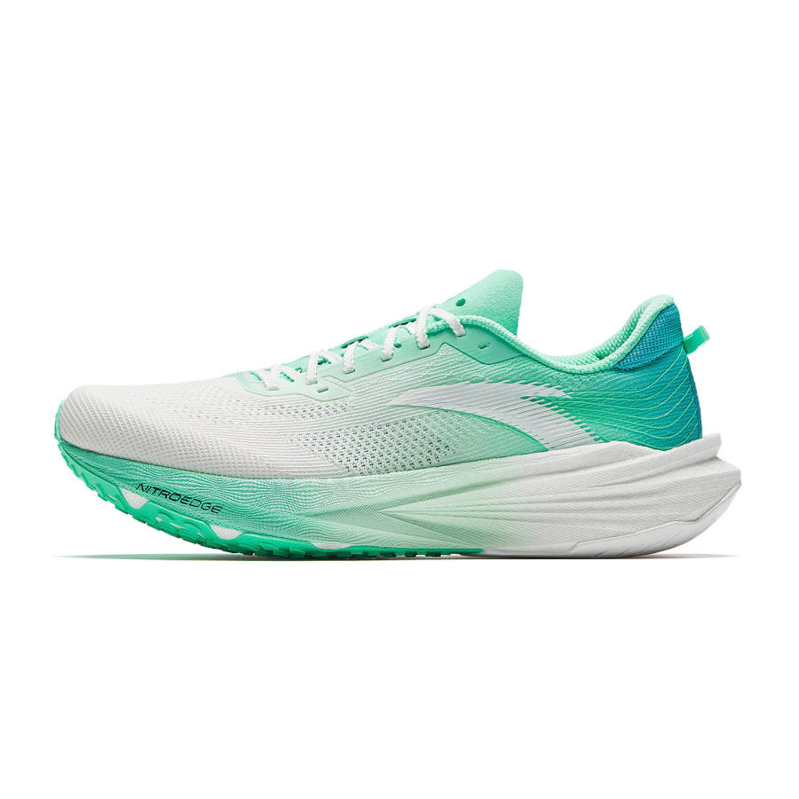 Anta 2 Low top Nitrogen 80 Technology, Hollow Carbon Plate Training Running Shoes Women's White Green