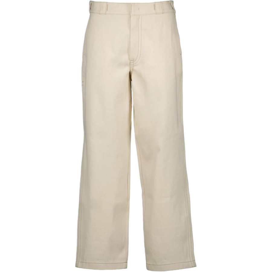 PRADA PRADA Jeans Men's White Moderate Straight Fit Pants