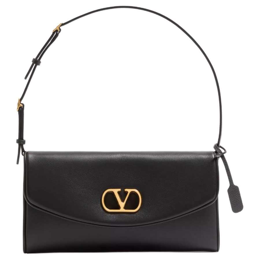 Valentino Valentino Garavani Nappa Leather Handbag Small Women's Black