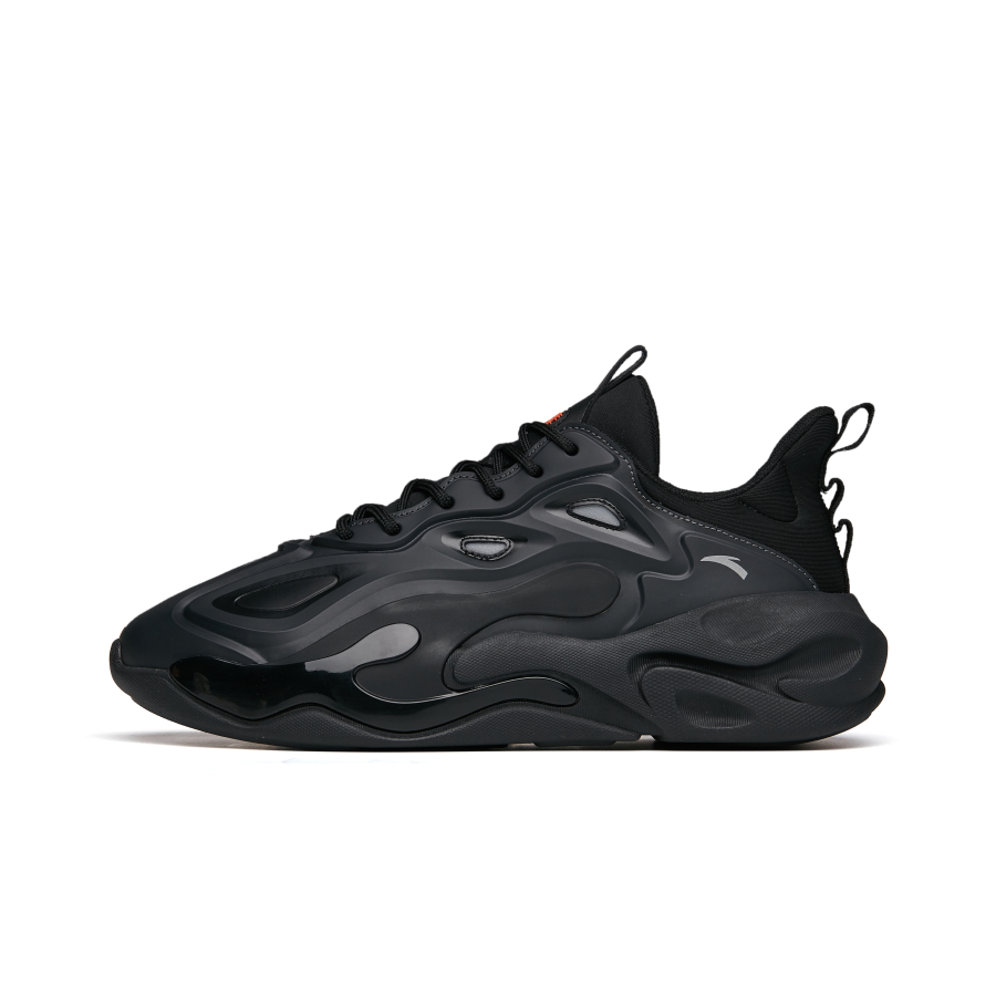 Anta Chao Worship 2.0 Cushioning Slip Resistant Abrasion Resistant Low top Sports Casual Shoes Men's Black Gray