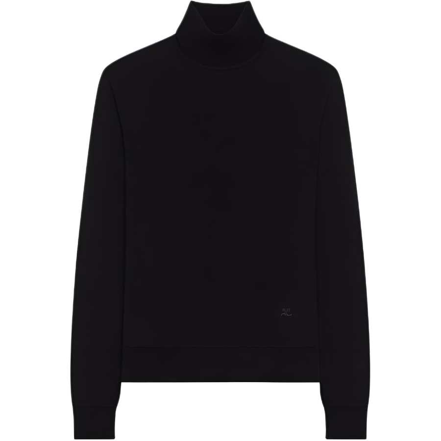 COURREGES Courrèges Off Shoulder Mockneck Top