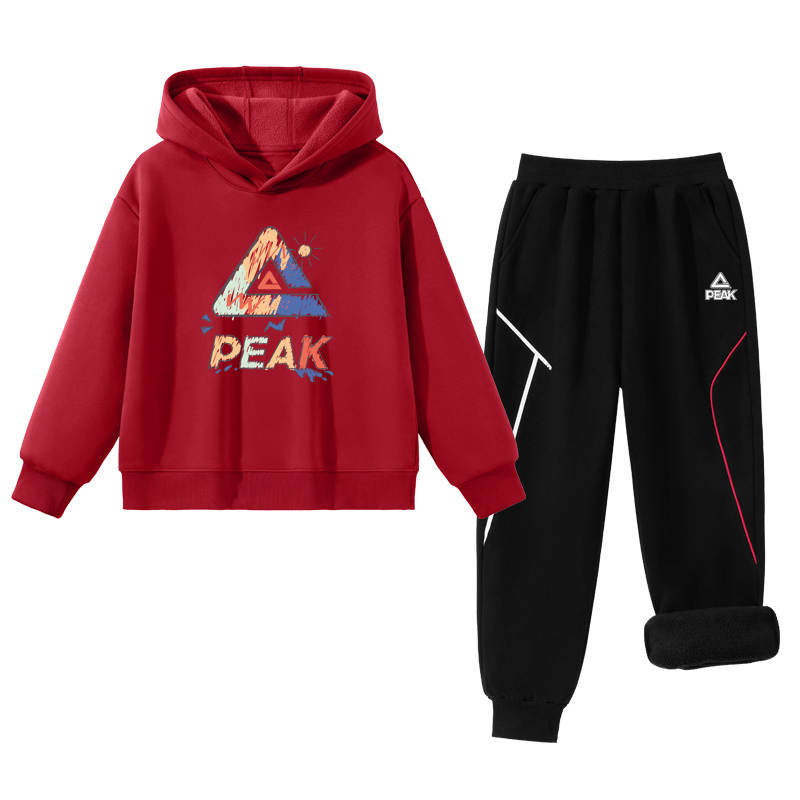 PEAK Kids Casual Sportswear Hooded Moderate