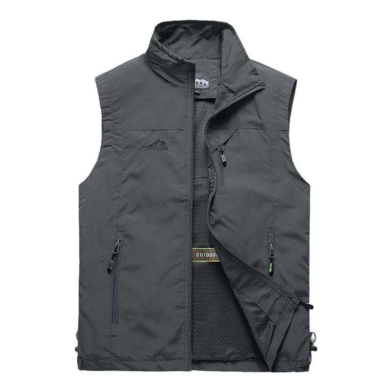 Sugarfunk Sugarfunk Vests Unisex Stand Collar Moderate Workwear