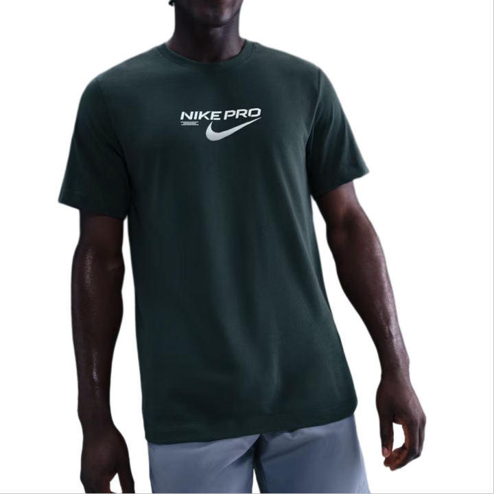 Nike Nike Dri Fit T Shirts Men's Seaweed Crew Neck