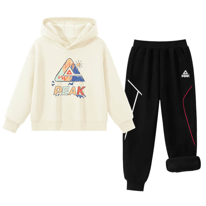PEAK Kids Casual Sportswear Hooded Moderate