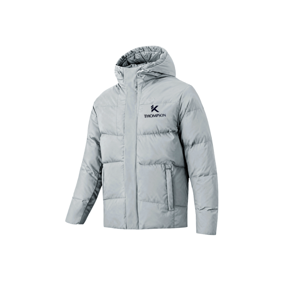 ANTA Anta Zippers Down Jacket Unisex Cloud Gray