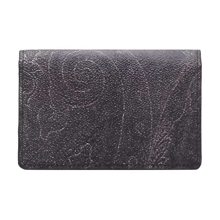 ETRO Leather Card Holder, Coin Purse, Wallet Men's Black