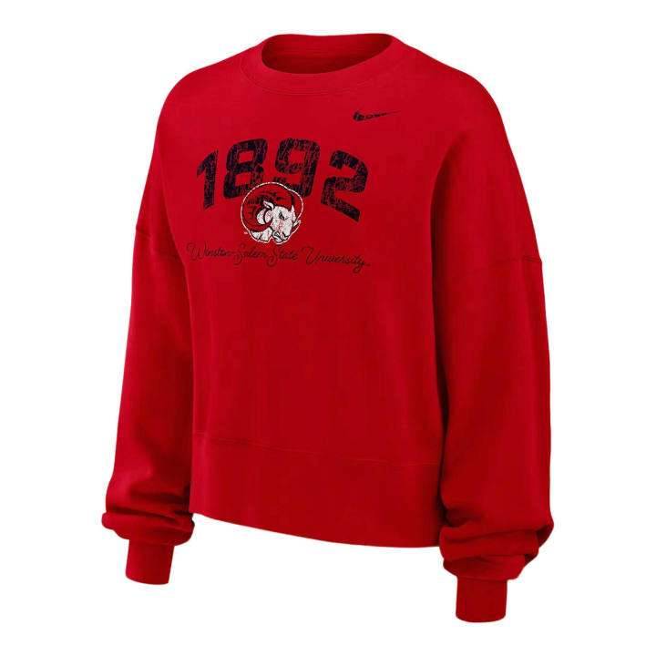 Nike Nike College (Winston-Salem State University) Women's Phoenix Fleece Crew-Neck Sweatshirt