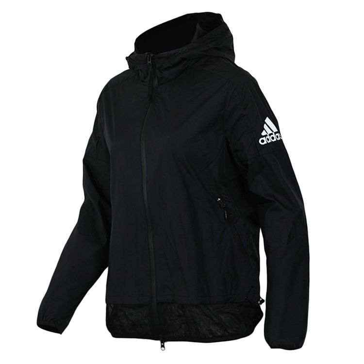 Adidas Adidas Jackets Men's Black Hooded Moderate Other