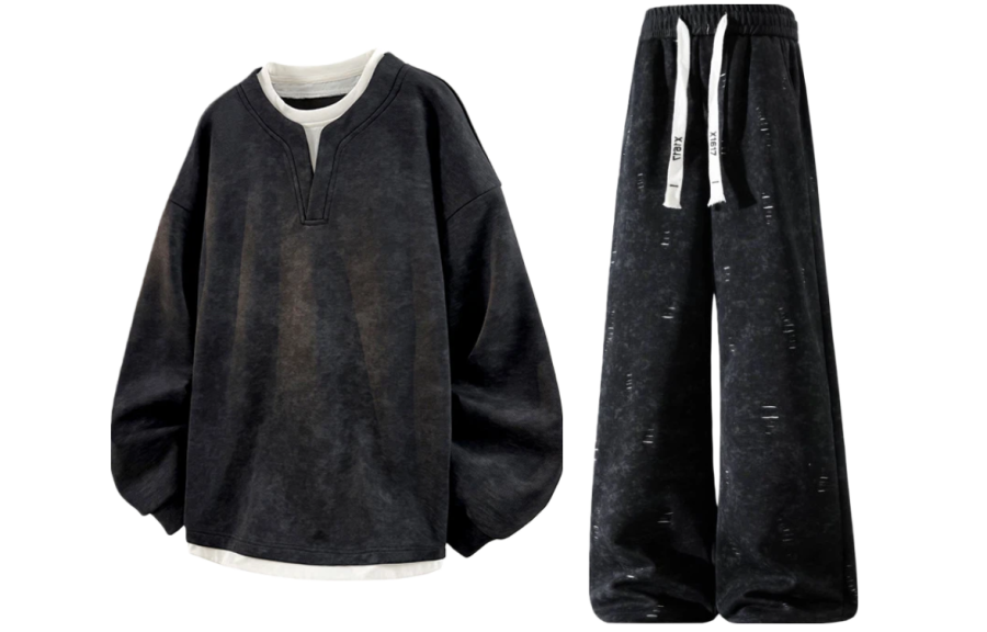 X1617 Casual Sportswear Unisex Crew Neck Moderate