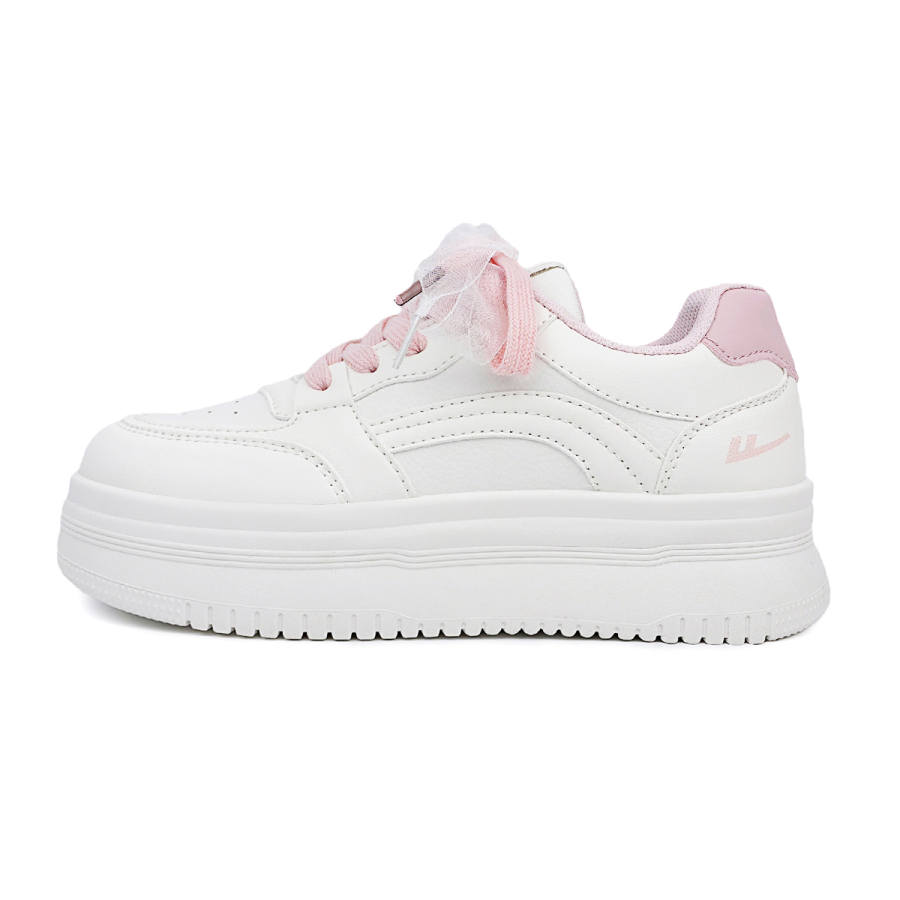 Warrior Niche Original Design, Platform Shiro Shoes Height Increasing Abrasion Resistant Lightweight Low top