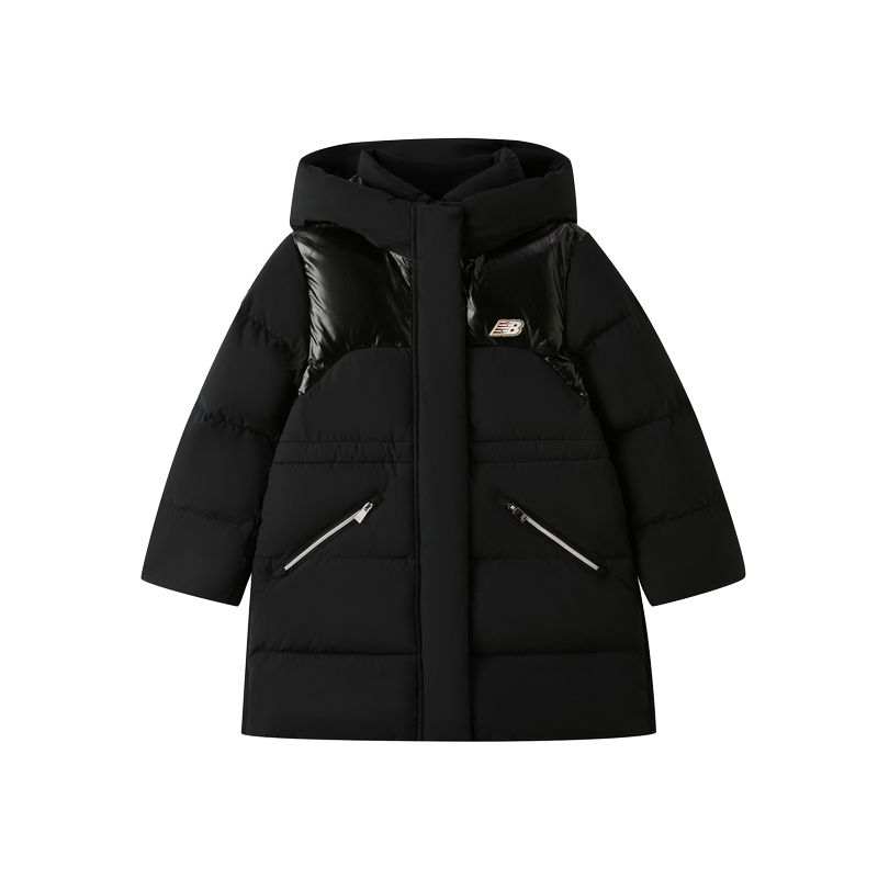 New Balance New Balance Kids Down Jackets Hooded Non Detachable Thickened Hooded Waterproof