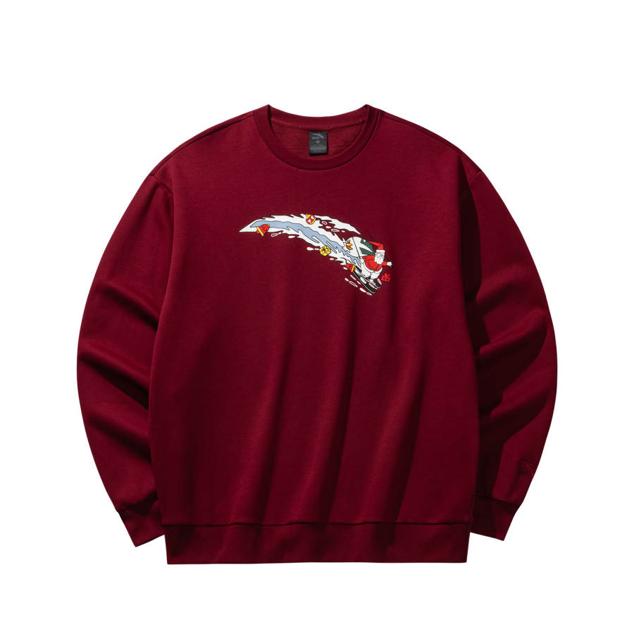 ANTA Anta Sweatshirt Men's Litchi Red