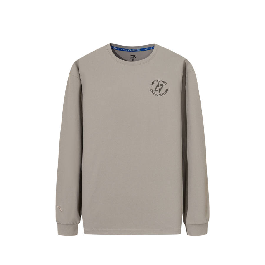 Anta T Shirt Men's Cool Gray Green