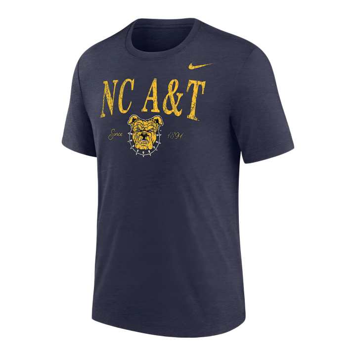 Nike Nike College (North Carolina A&T University) Men's Tri-Blend Short-Sleeve T-Shirt