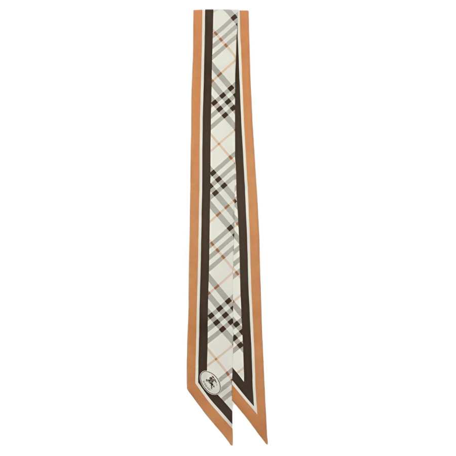 Burberry Scarves Women's Pebble White
