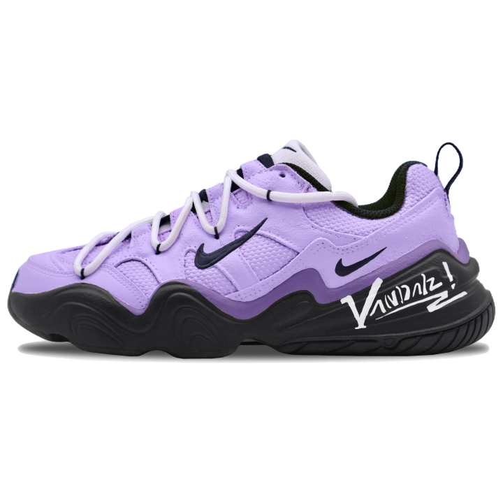 Nike Nike Tech Hera Abrasion Resistant Low top Casual Shoes Unisex Purple