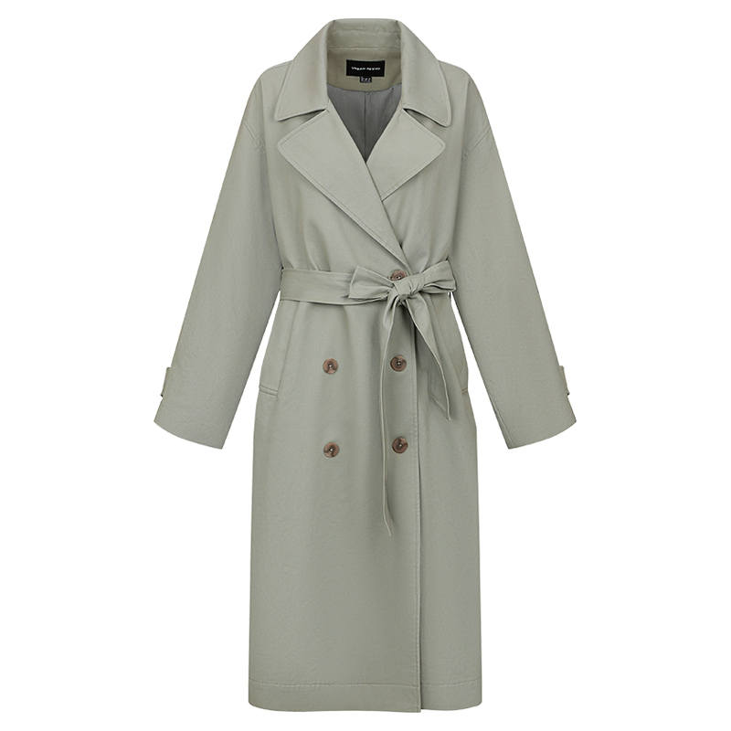 URBAN REVIVO Trench Coat Women's