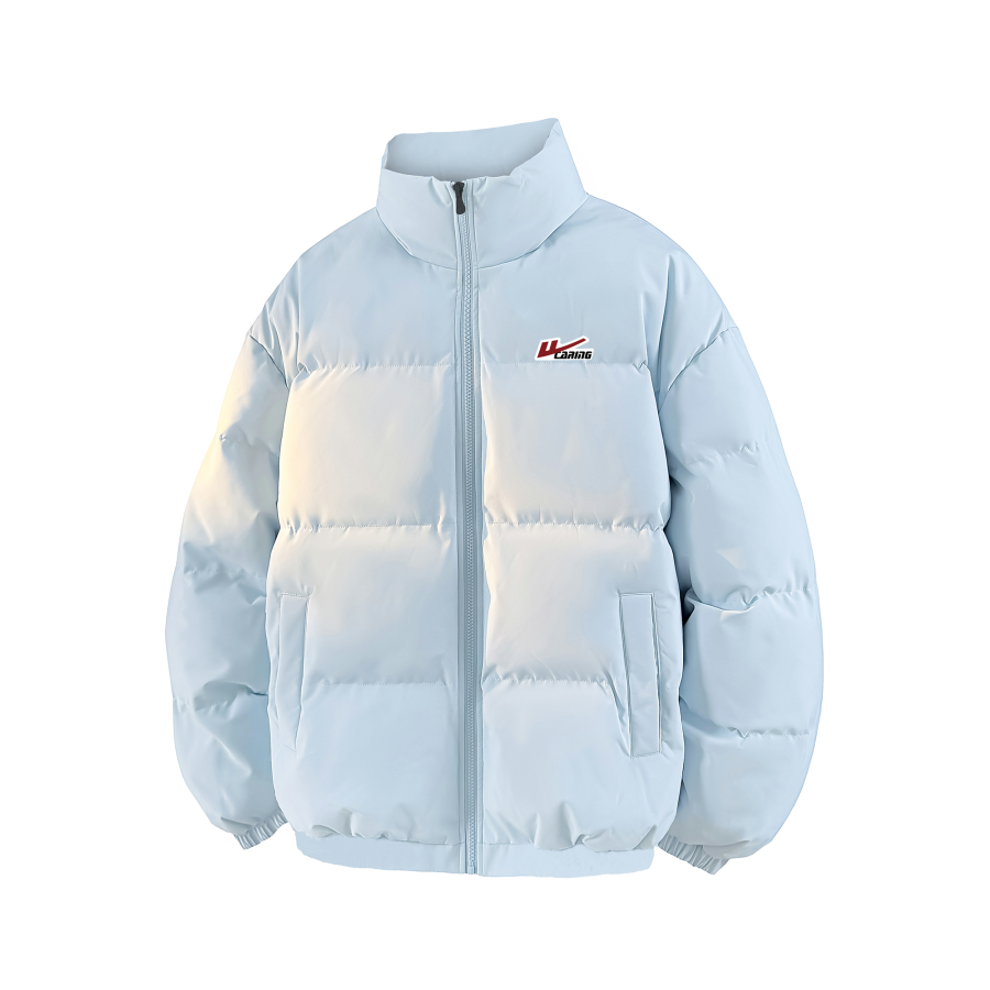 WARRIOR WARRIOR Down Jackets Women's Stand Collar Fleece Lined Puffer Jacket