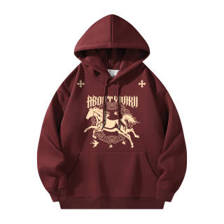 YIVIKII Sweatshirts Unisex Crew Neck Moderate Heavyweight