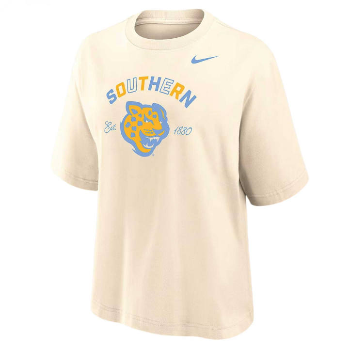 Nike Nike College (Southern University and A&M) Women's Boxy Cotton T-Shirt
