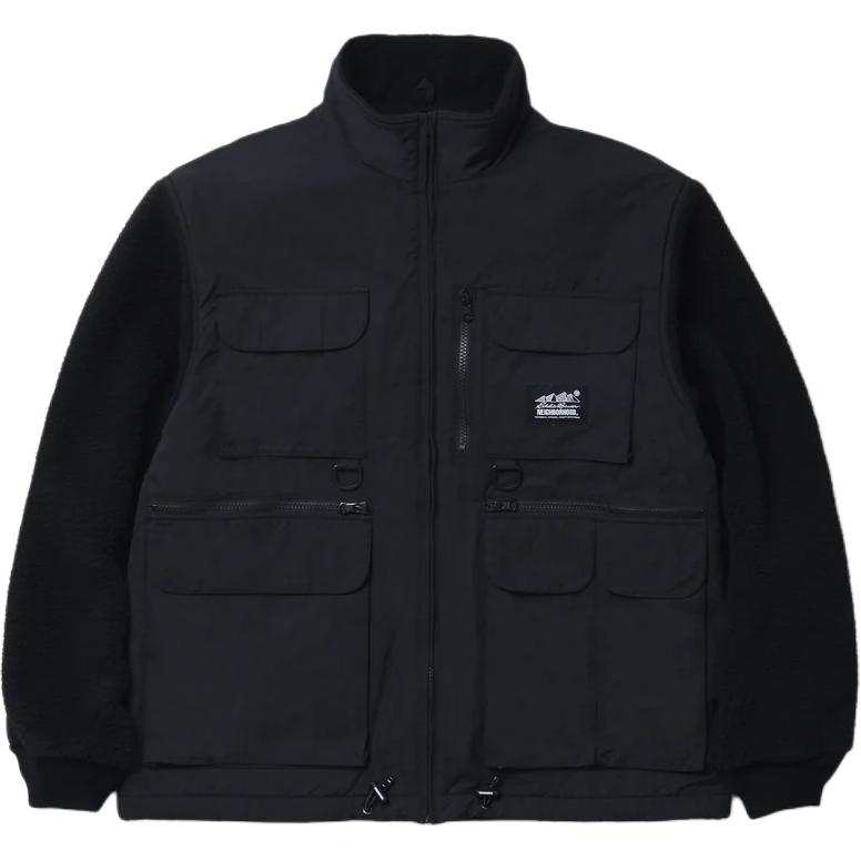 Neighborhood fleece flap-pocket jacket