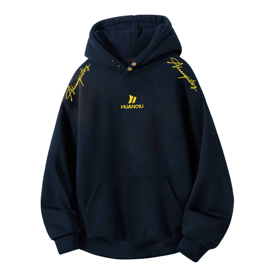 HUANQIU Sweatshirts Unisex Hooded Moderate Regular