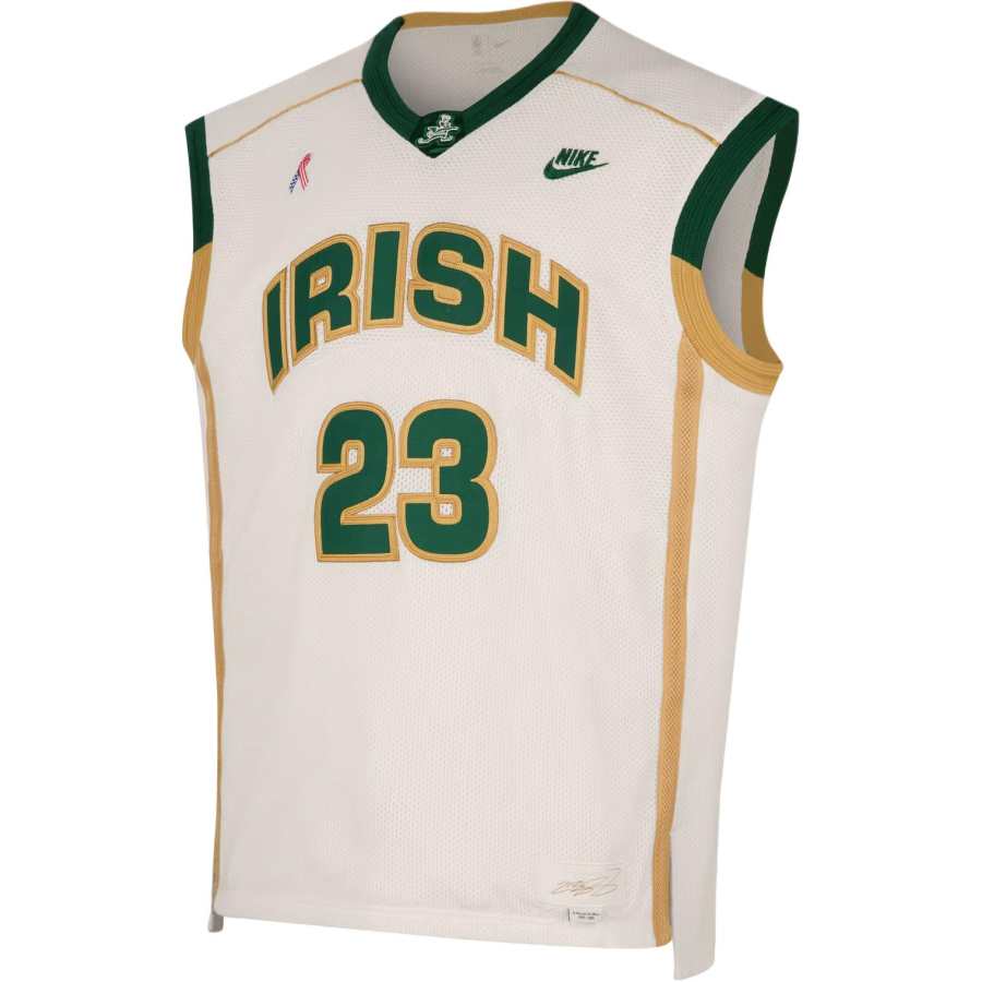 Nike Nike Tank Tops Unisex Sail White/Canyon Green/Club Gold V Neck Moderate Other