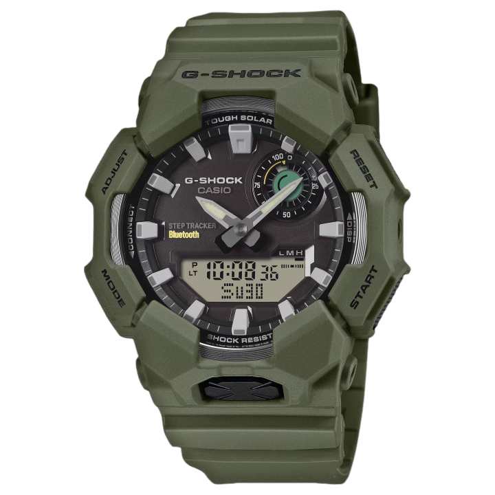 CASIO CASIO GA B010 Collection 200m Waterproof Solar Quartz Movement Resin Strap Watch Men's Watches