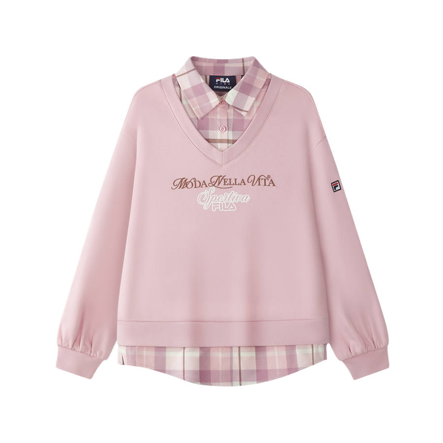 FILA KIDS Sweatshirts Lapel Moderate