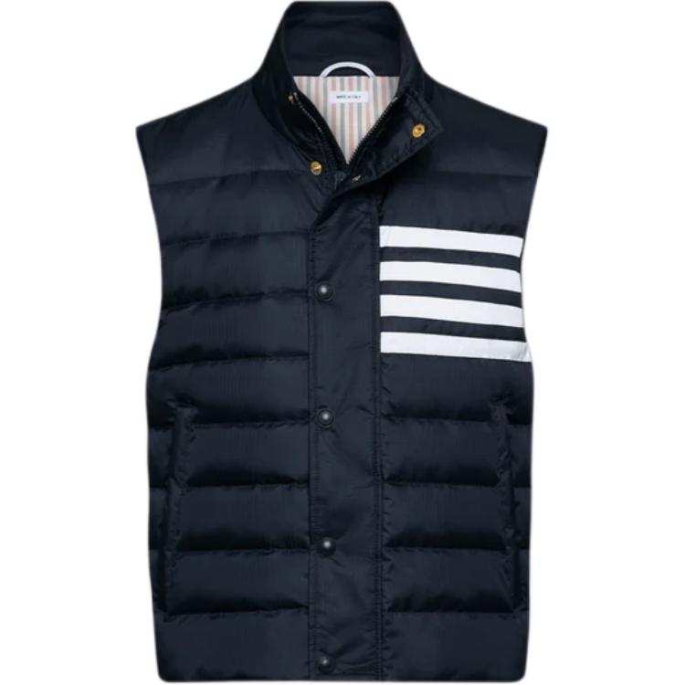 THOM BROWNE Thom Browne four-bar downfill gilet
