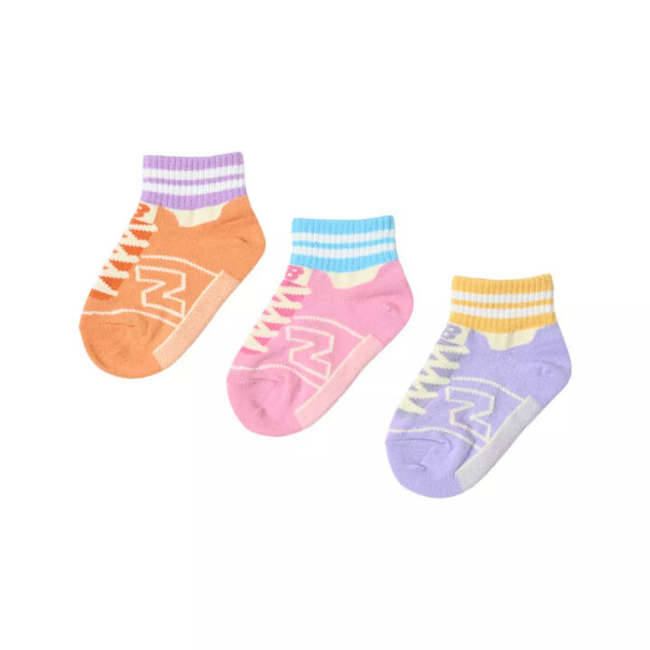 New Balance New Balance Socks 3 Pack Infant And Toddler