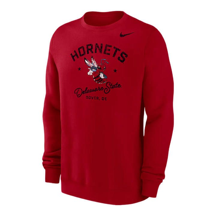 Nike Nike College (Delaware State University) Men’s Club Fleece Crew-Neck Sweatshirt