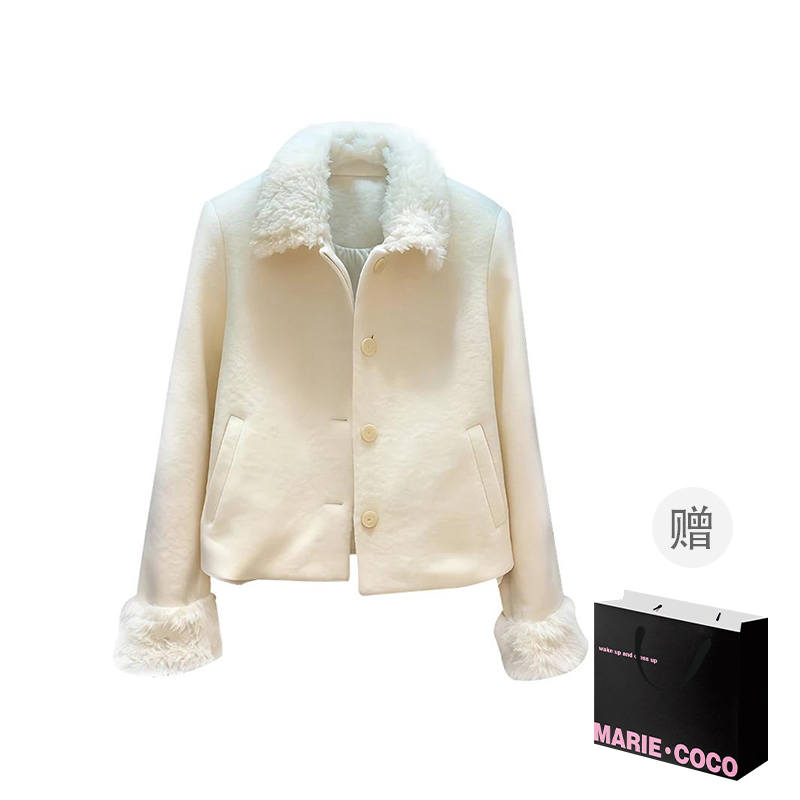 MARIE·COCO MARIE·COCO Coats Women's Coat Fur Collar Moderate
