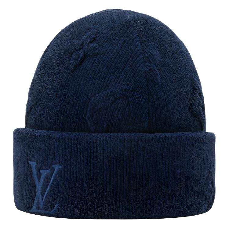 LOUIS VUITTON LOUIS VUITTON Cotton Beanies Men's Blue