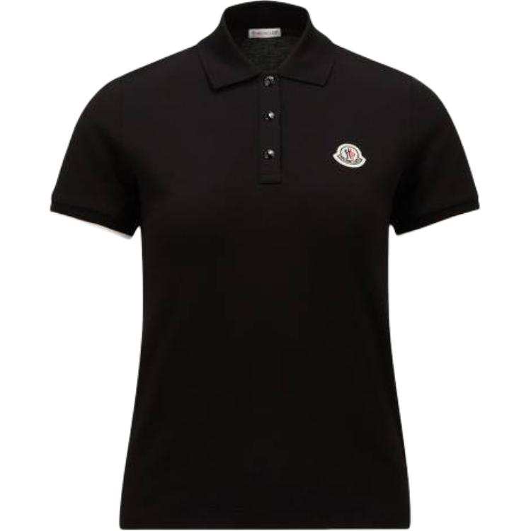 Moncler Logo Cotton Piquet Shirt Polo Shirt Women's