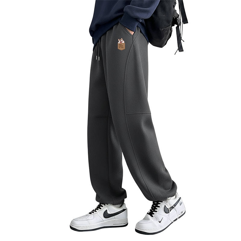 Tonlion Casual Pants Unisex Moderate Sweatpants