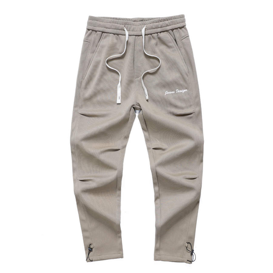 Tonlion Casual Pants Unisex Light Khaki Moderate Other