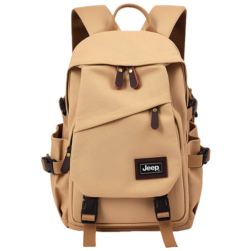 Jeep Jeep Canvas Backpack Regular Men's Khaki