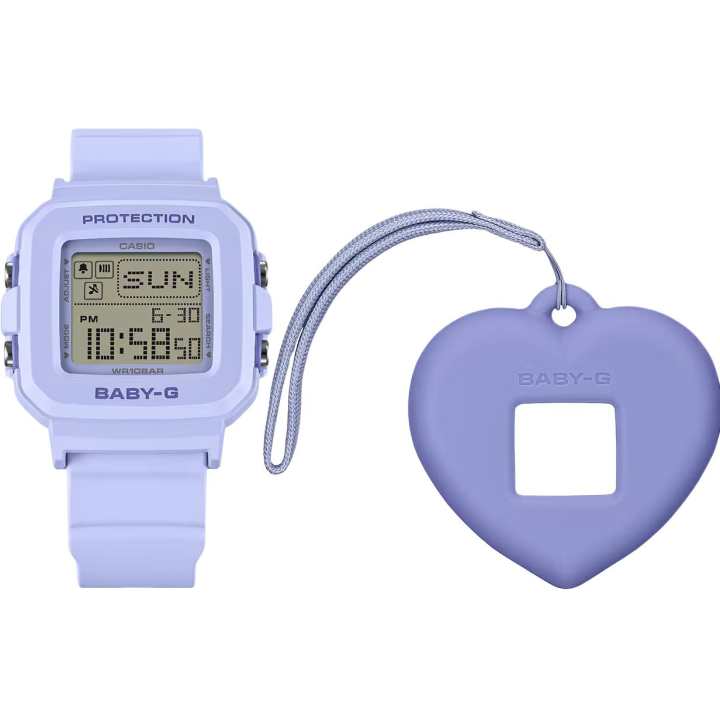 CASIO CASIO BABY G Quartz Movement Resin Strap Watch Women's Watch Gray Dial