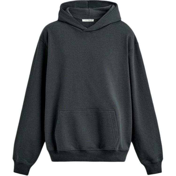 ZARA Sweatshirts Men's Deep Anthracite Hooded Moderate