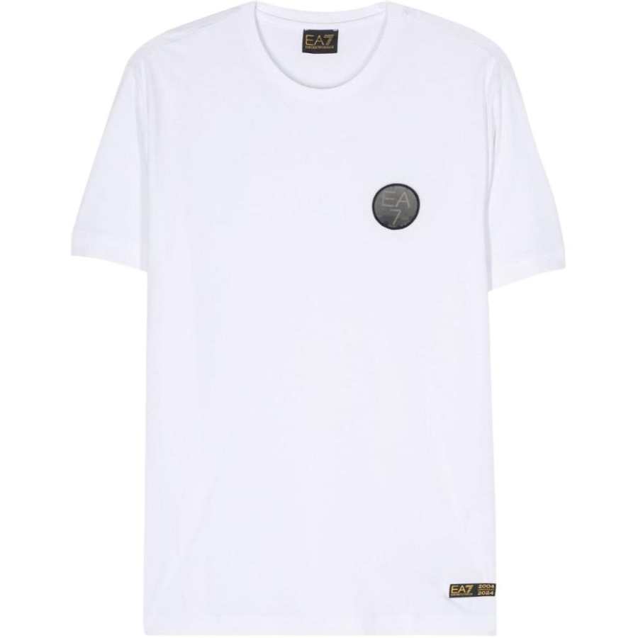EMPORIO ARMANI EA7 SS24 T Shirt Men's White