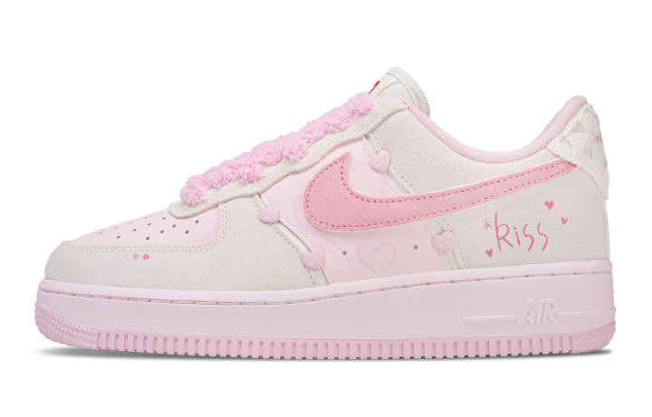 Nike Nike Air Force 1 Heartbeat Love, Shark Baby Low top Skateboard Shoes Women's