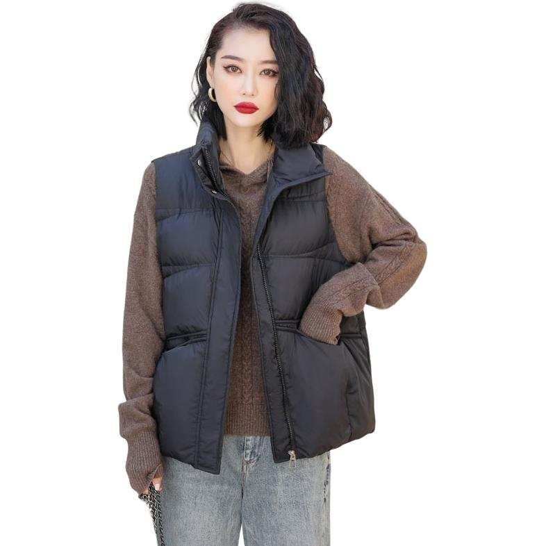 Cotton Gene Vests Women's Stand Collar Thickened Other