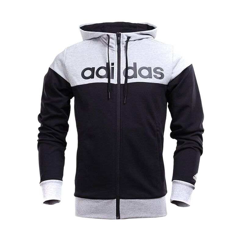 Adidas Adidas Jackets Men's Black Hooded Moderate Other