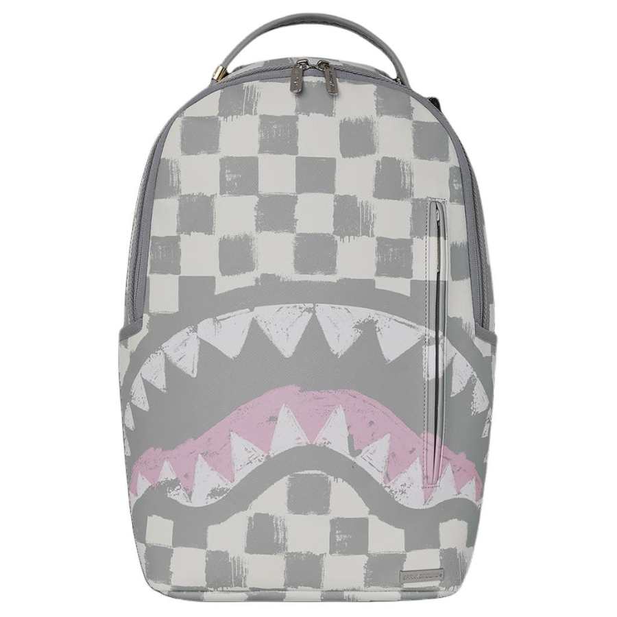SPRAYGROUND SPRAYGROUND Vanquish Cream Backpack Backpack Grey White