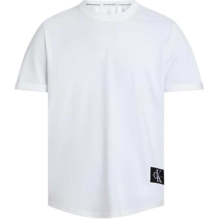Calvin Klein T Shirts Men's White Crew Neck