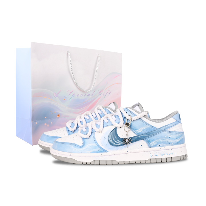 Nike Nike Dunk Mystic Realm Ocean Abrasion Resistant Lightweight Breathable Abrasion Resistant, Lightweight, And Breathable
