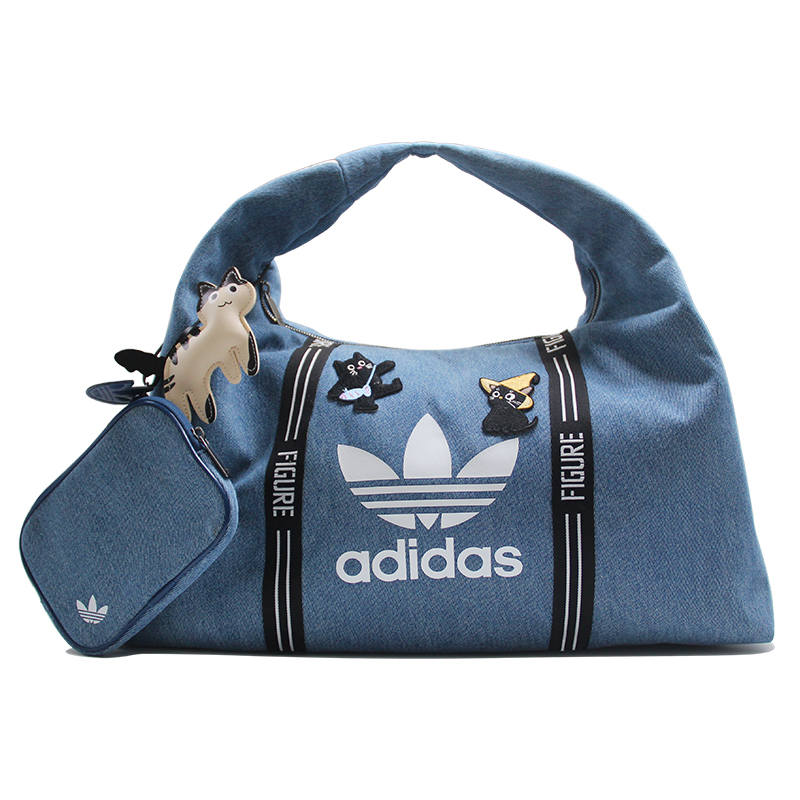 Adidas Originals Adidas Cotton With Fabric Handbag Regular Unisex Blue